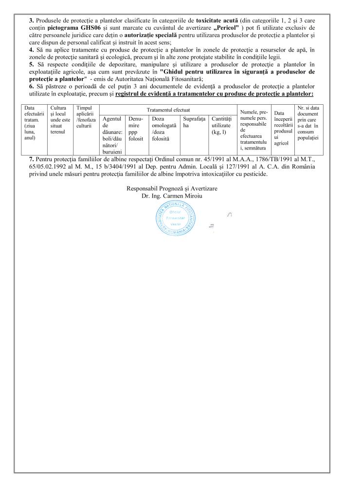 Oficiul Fitosanitar Vaslui recomandă efectuarea tratamentelor fitosanitare împotriva: Gărgărița florilor de măr, Făinare măr care pot cauza pierderi importante la culturile măr, păr (2)
